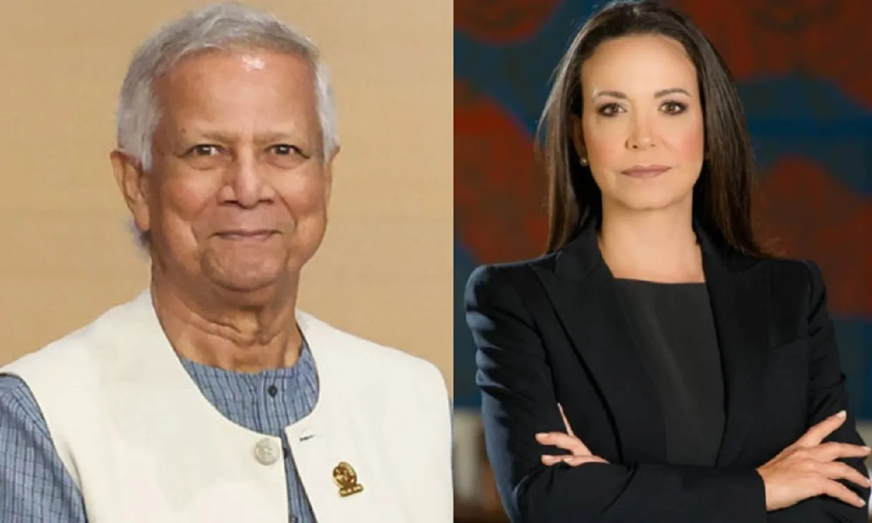 Yunus congratulates María Corina Machado on receiving Nobel Peace Prize