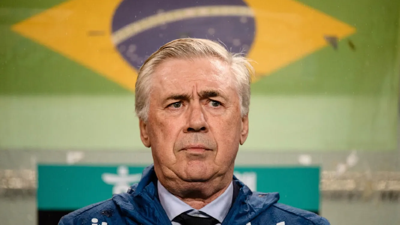 Carlo Ancelotti ready to make World Cup history with Brazil