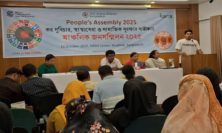 Regional Public Gathering Held in Noakhali to Demand Tax Justice, Healthcare, and Social Protection