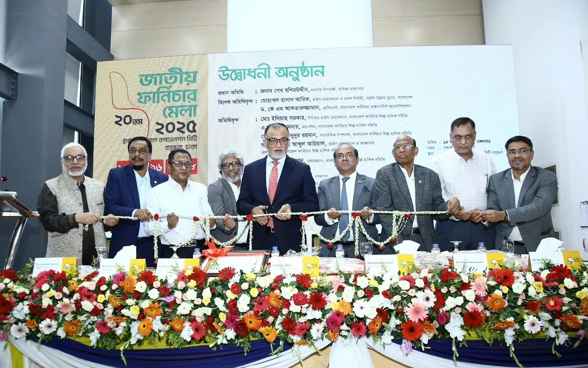 Inauguration of Furniture Fair in Dhaka to Promote the Country’s Furniture Industry