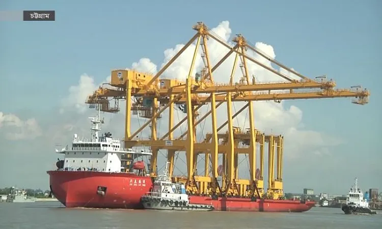 10 New Gantry Cranes Added to Chattogram Port