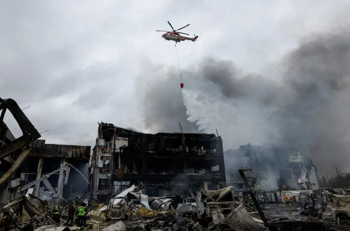 Deadly Russian Strikes Hit Kyiv and Other Ukrainian Regions