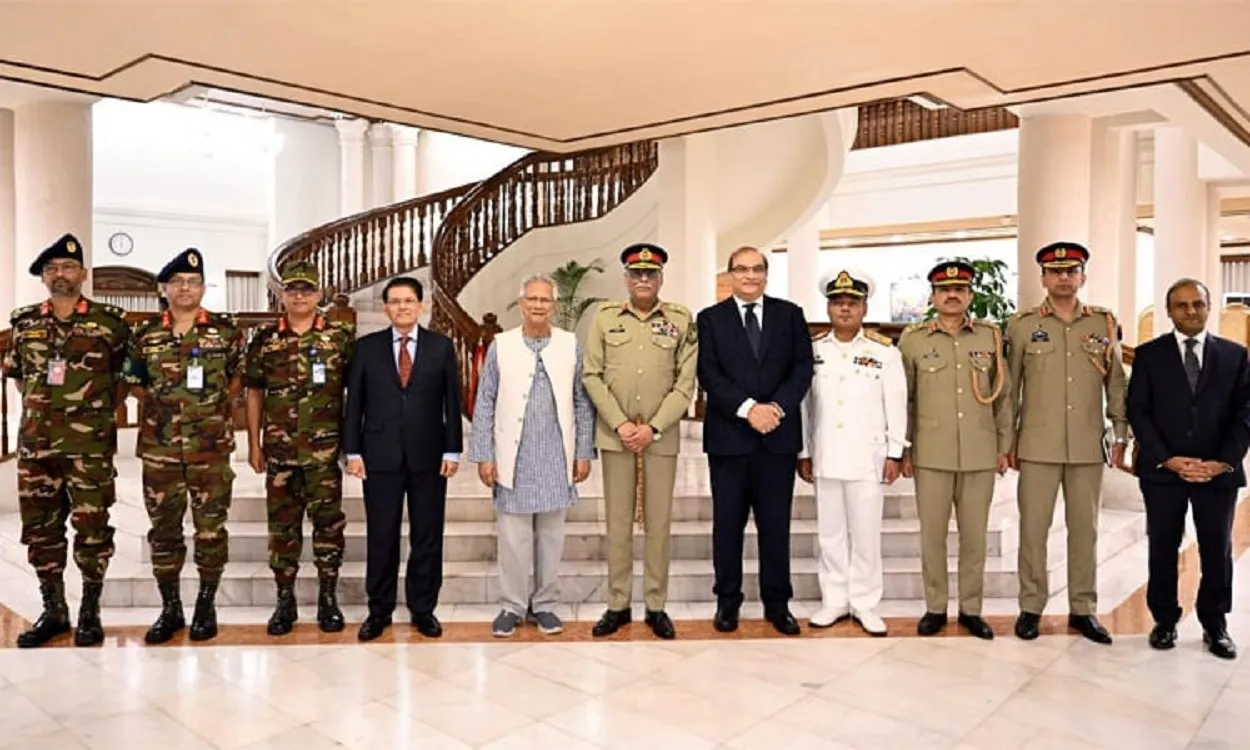 Pakistan CJCSC Meets CA Yunus, Discusses Bilateral Ties