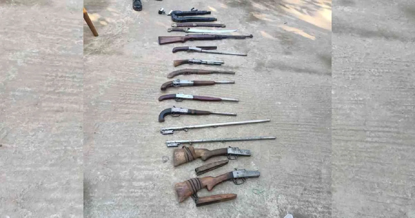 RAB raids arms cache in Raozan, arrests 2