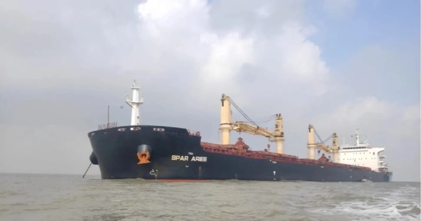 Second US Wheat Shipment of 60,802 MT Arrives at Chattogram Port: Photo UNB