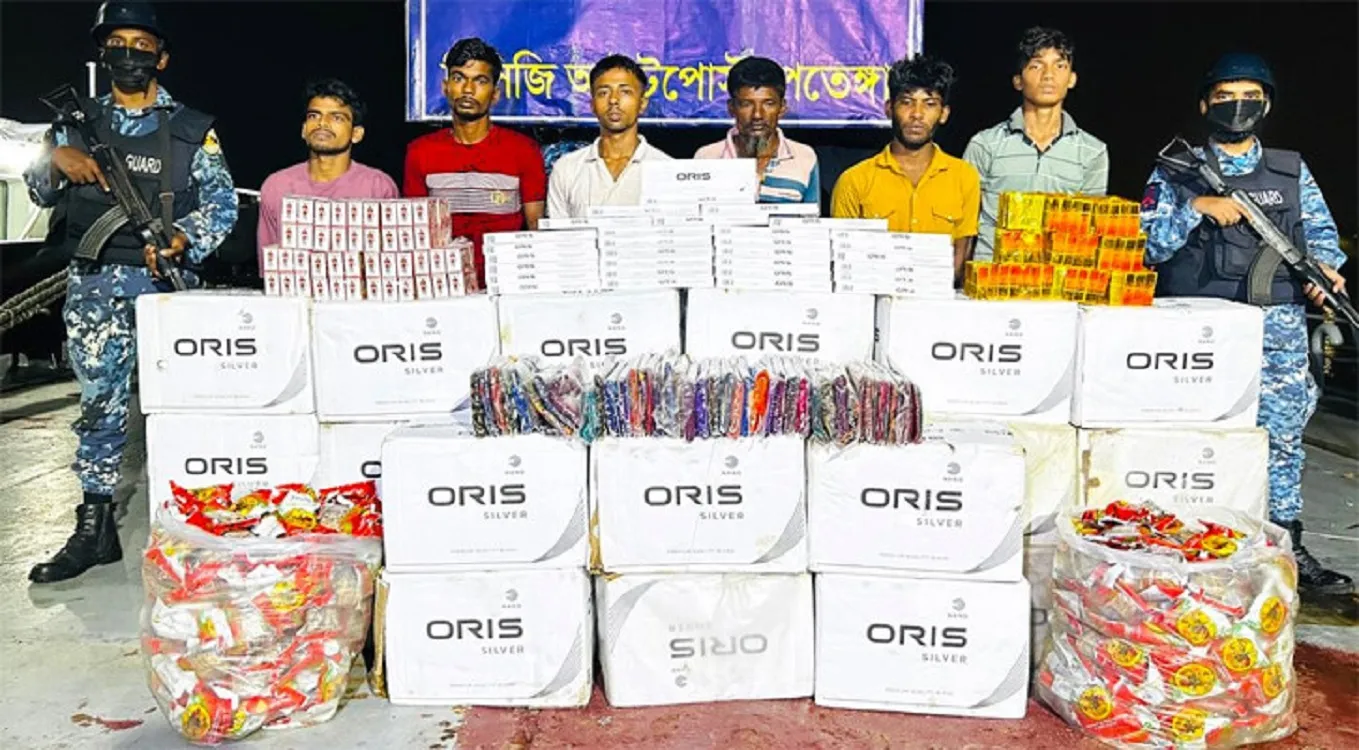 Coast Guard Media Officer Lieutenant Commander Siam-ul-Haq provided this information on Friday afternoon, November 7.: Photo Chattogram Bureau