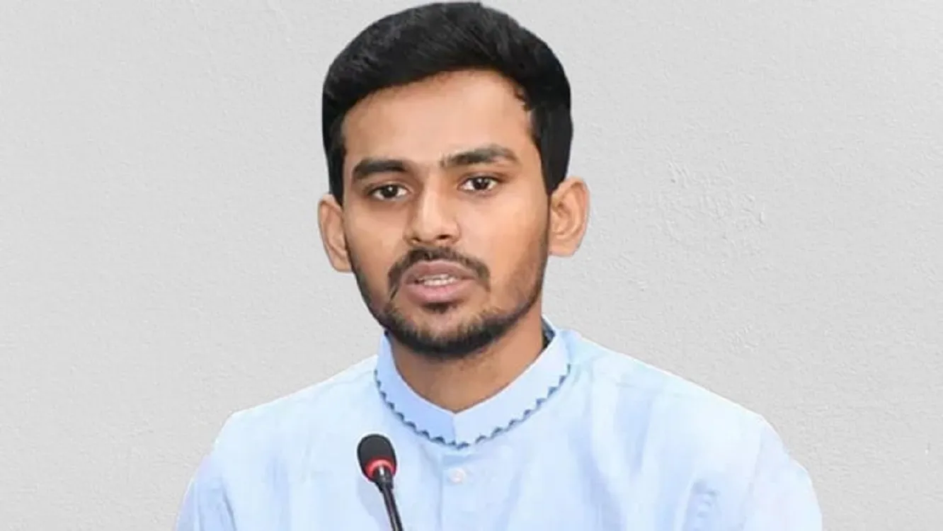 Asif Mahmud was a prominent coordinator of the Students Against Discrimination movement that led the July Uprising and the fall of the Sheikh Hasina regime.: Photo collected