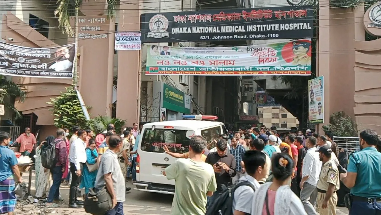 Man shot dead in front of National Medical Institute in Dhaka