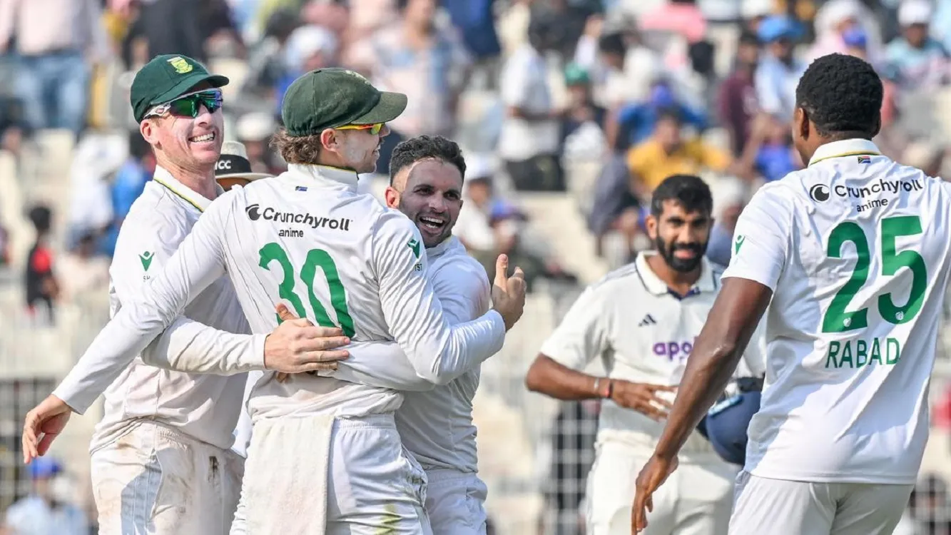 South Africa Stuns India in Kolkata Thriller, Claiming Incredible First Test Win