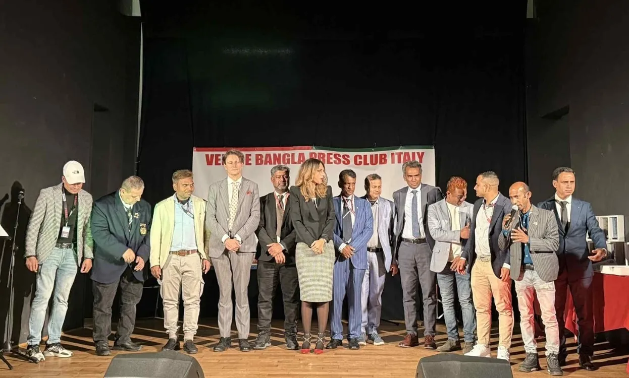 The Venice Bangla Press Club Inauguration and Music Festival-2025 took place in Italy