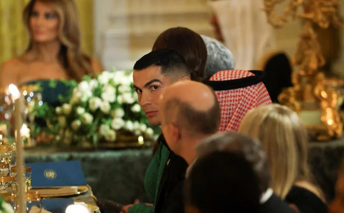 Cristiano Ronaldo Attends White House Dinner Hosted by Trump for Saudi Crown Prince Mohammed bin Salman