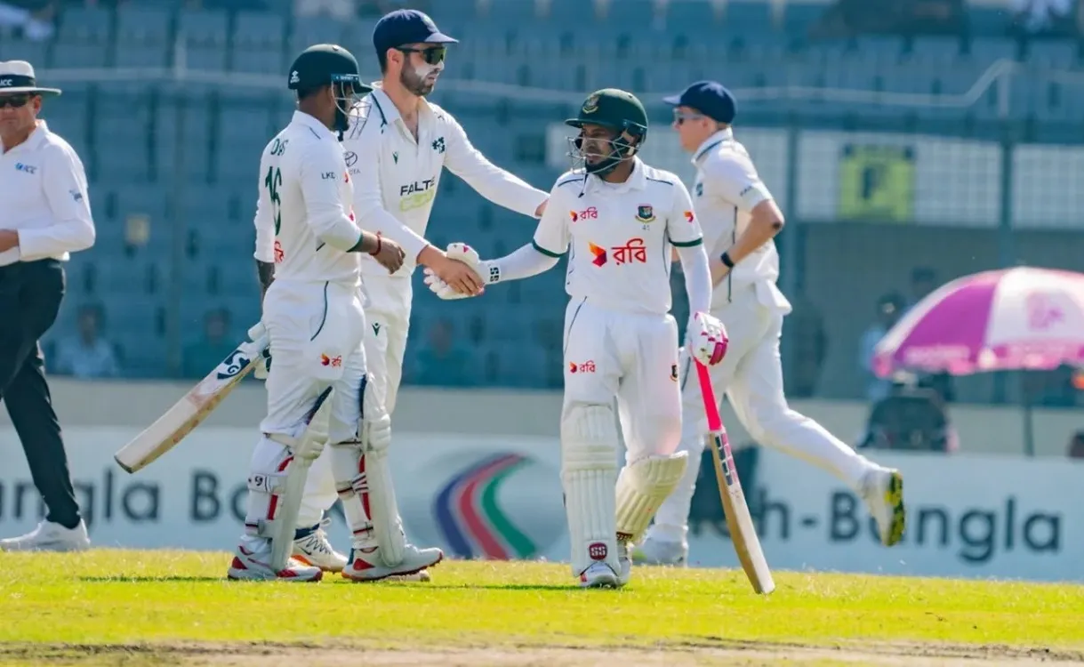 A century to crown Mushfiqur’s 100th Test, Bangladesh Dominate