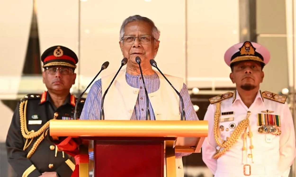 Chief Adviser Yunus praises the Armed Forces today and calls for professionalism for the important elections.
