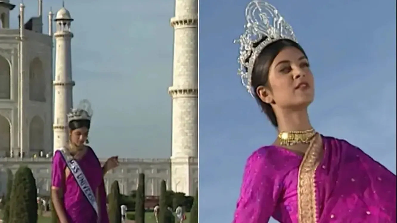 Sushmita Sen Fainted During Iconic Taj Mahal Shoot Due to 'Hectic' Wardrobe Crisis