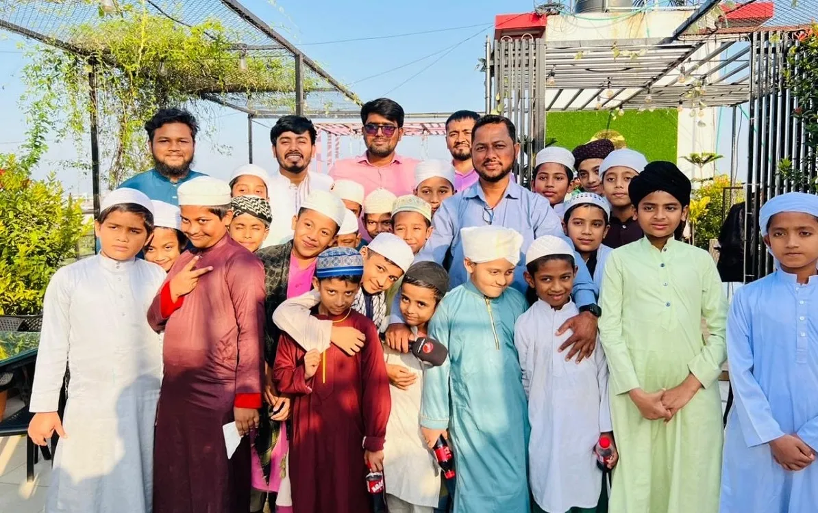 A different kind of joyous day for orphans and helpless children in Sonargaon