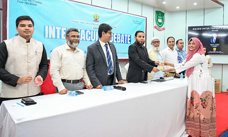 GAU Hosts Grand Finale of Second Inter-Faculty Debate