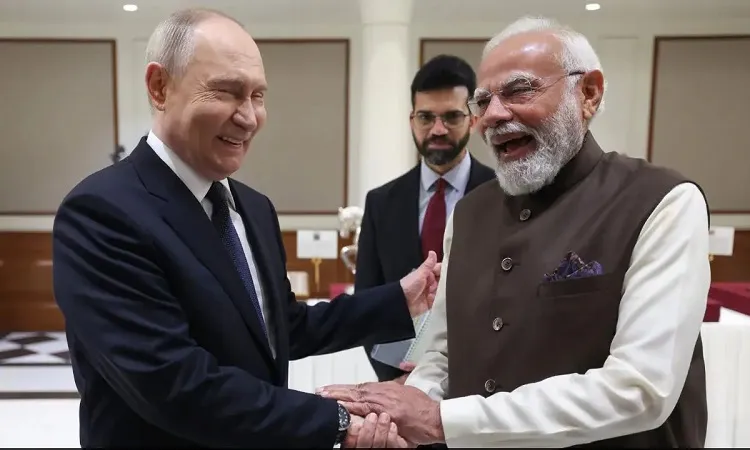 Modi Welcomes Putin for 23rd India-Russia Summit; Leaders Set for Extensive Strategic Talks
