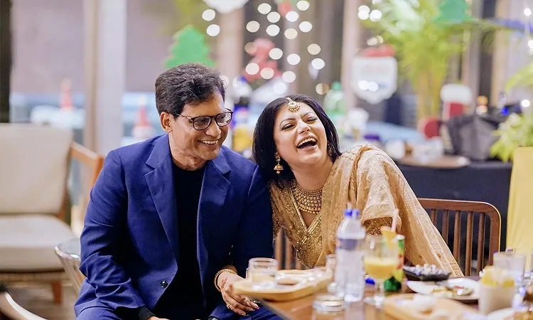 Actress Tanzika Amin celebrates her first wedding anniversary with husband Saif Basunia.