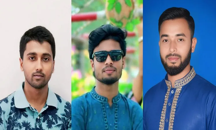 The newly formed committee president, ABM Bakhtiar, Md. Saju Talukder the general secretary and Md. Milan Hossain the organizing secretary.