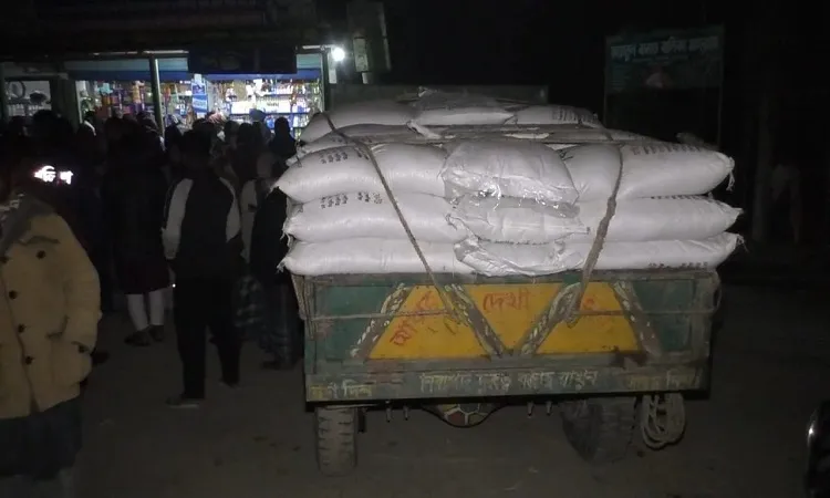 4,000 kg of fertilizer seized in Nageshwari, Dealer fined Tk 50,000