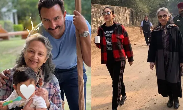 Sharmila Tagore's heartwarming moments with family: Photo collected