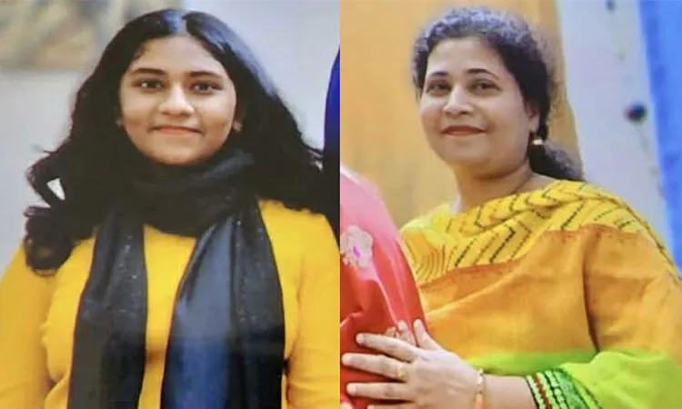 Police are investigating a double murder after the bodies of Laila, 48, and her daughter Nafisa, 15: Photo collected