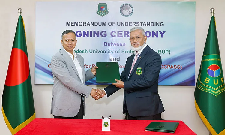 BUP and OCPASS Ink MoU for Enhanced Academic, Research Ties