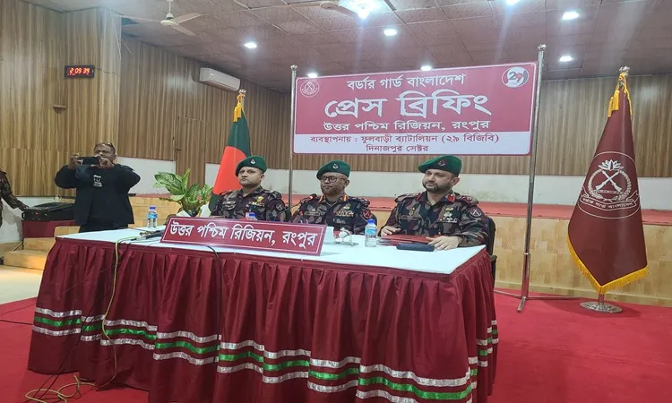 BGB seizes drugs, weapons, smuggled goods worth Tk 5 crore in Rangpur Region operations.