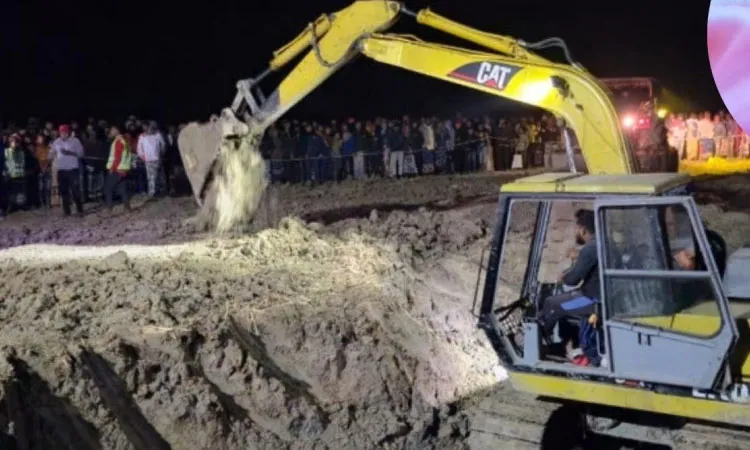 Two-year-old Sazid dies after a 30-hour ordeal trapped in a narrow, abandoned shaft in Tanore.: Photo collected