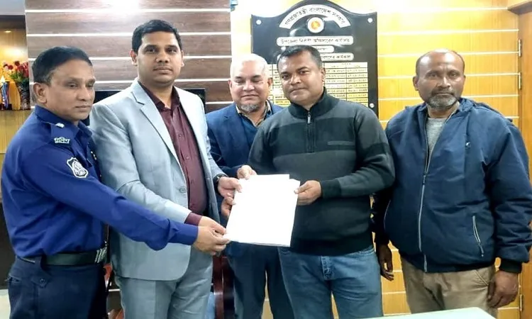 Dinajpur-5 Candidate Barrister Kamruzzaman Collects Nomination Papers