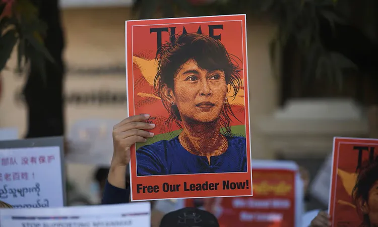 Myanmar Junta Claims Aung San Suu Kyi is 'In Good Health' Amid Son's Growing Fears