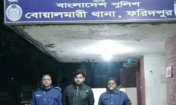 Youth arrested with cocktails and explosives in Faridpur