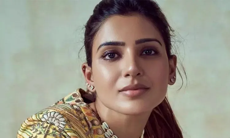 Actor Samantha Ruth Prabhu: Photo collected