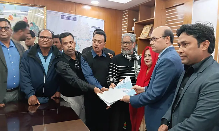 BNP candidate Israt Sultana Elen Bhutto's nomination papers collected for Jhalakati-Nalchiti-2 constituency