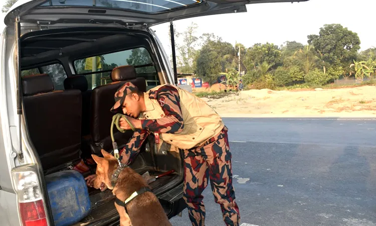 BGB has increased additional patrolling and strengthened searches by setting up check Posts.