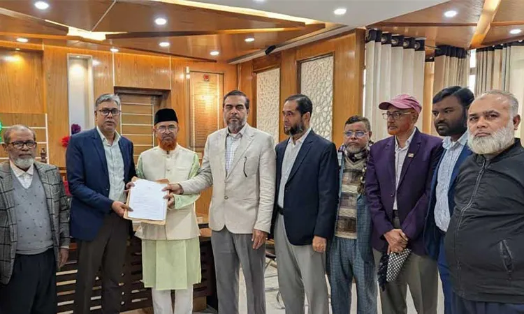 Jamaat Ameer Shafiqur Rahman Collects Nomination for Dhaka-15