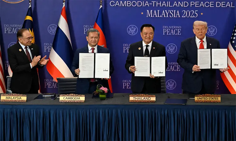Thailand and Cambodia Sign Ceasefire to End Deadly 20-Day Border Conflict