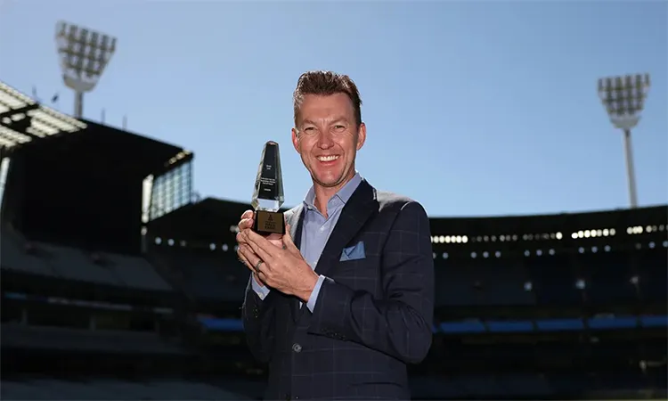 Brett Lee Inducted into Australian Cricket Hall of Fame