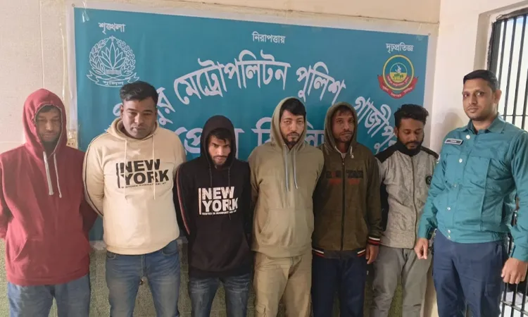 Police Raid Gazipur Hotel: 17 Detained for Alleged Antisocial Activities