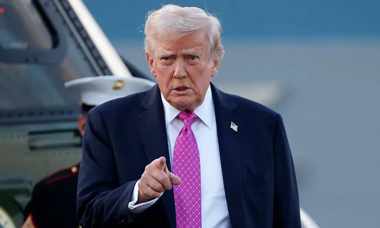 Trump warns of ‘strong blow’ if Iran escalates violence against protesters