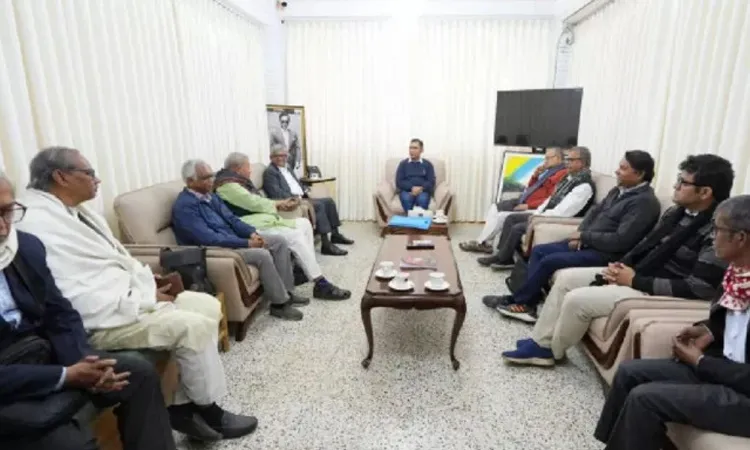 Leftist alliance meets BNP’s Tarique Rahman to discuss election, extremism