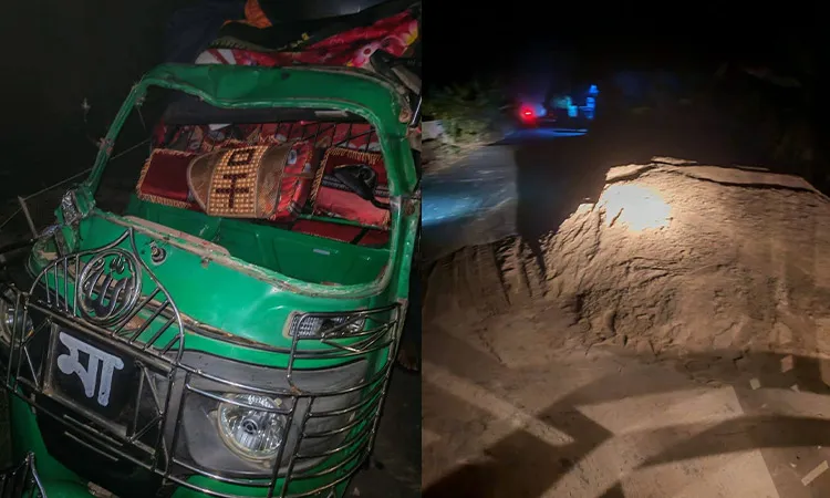Fatal Collision in Daganbhuiyan Linked to Road Obstruction