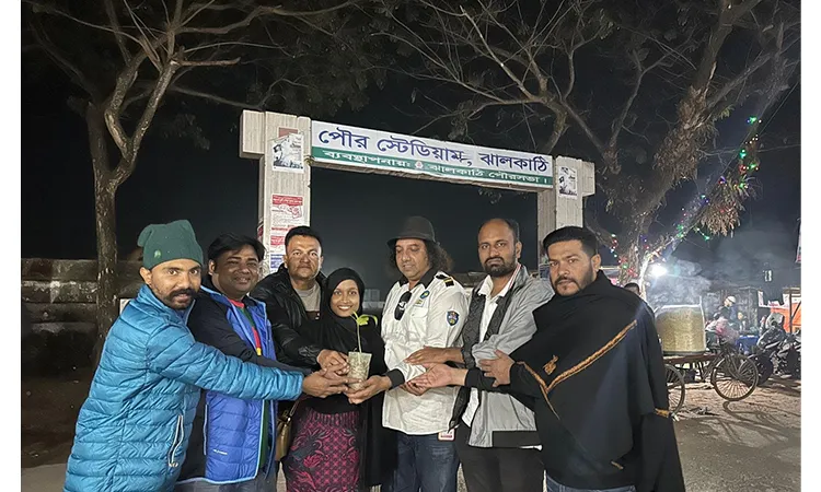 Tree plantation program in Jhalakathi: Mahbubul Islam Palash on 47th district tour