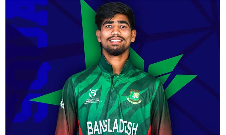 Swadhin Islam from a remote village in Kaliganj to the stage of the Under-19 World Cup