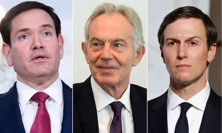Trump Names Blair, Rubio, Kushner to Gaza ‘Board of Peace’
