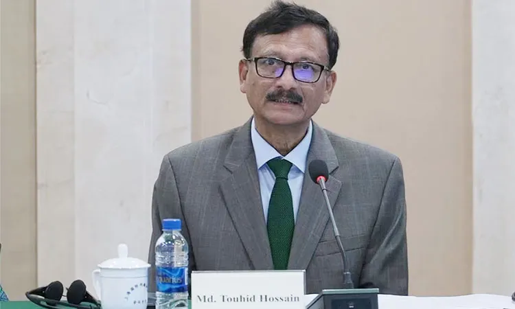 Foreign Affairs Adviser Touhid Hossain at the SAFA International Conference organized by ICAB in Dhaka: Photo collected