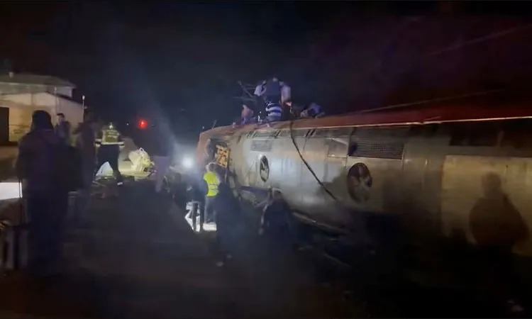 Spain High Speed Train Crash; At Least 39 Dead in High-Speed Collision