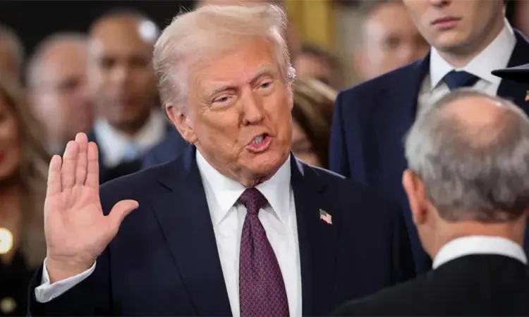 Trump links US pursuit of island to Nobel Prize snub