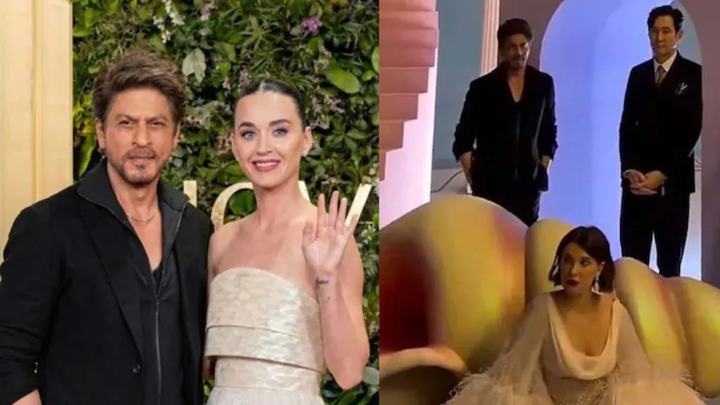 SRK Viral moments with Katy Perry and Millie Bobby Brown