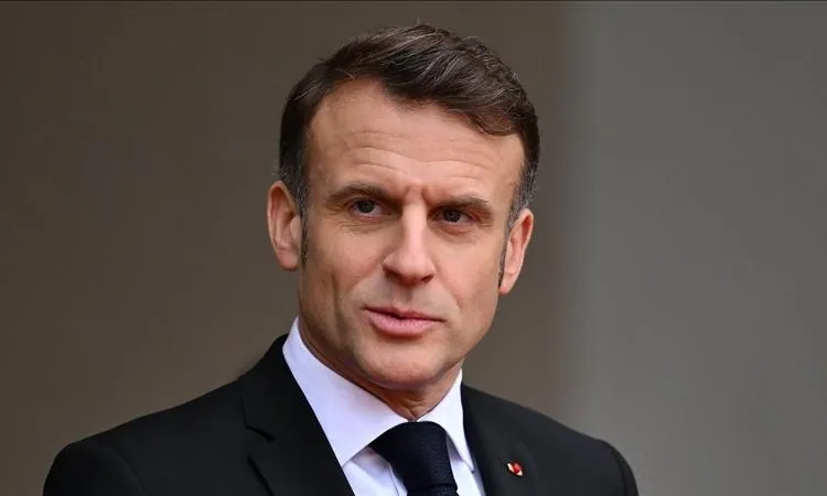 President Macron. Photo: Collected